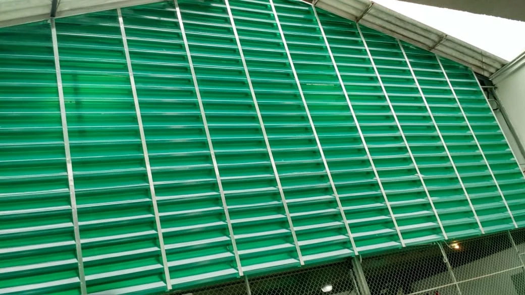 veneziana industrial aleta em fibra