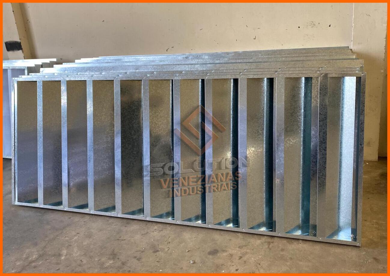 veneziana industrial em alumínio