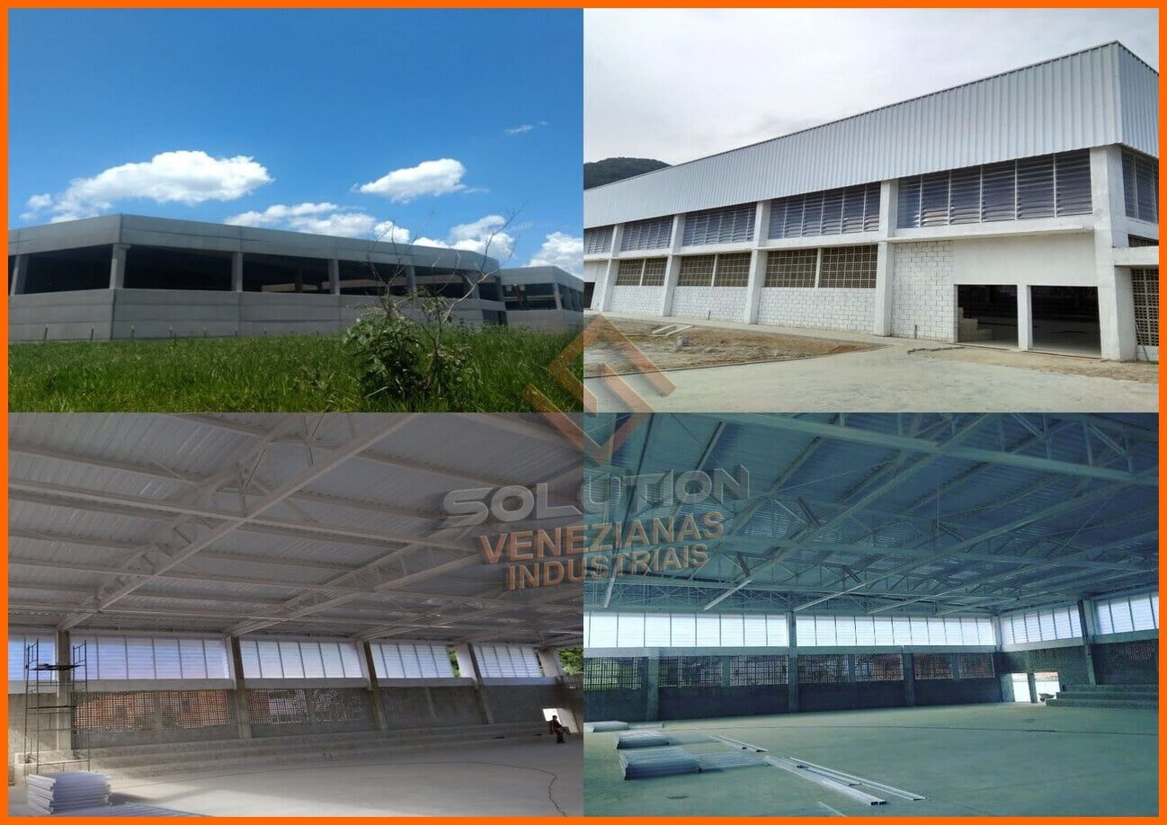 veneziana industrial em fibra de vidro