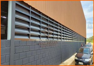Veneziana Industrial para Fachada Veneziana Industrial para Fachada com facilidade de manutenção e alta durabilidade em ambientes industriais