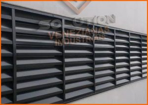 Veneziana Industrial para Fachada Veneziana Industrial para Fachada com flexibilidade de design, resistência e alta durabilidade para projetos industriais