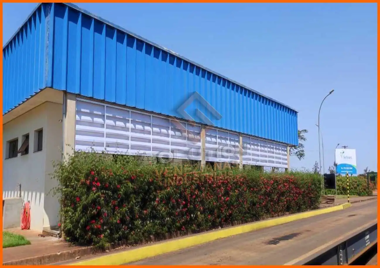 venezianas em galpões industriais