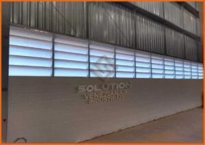 Veneziana Industrial Garantida Venezianas Industriais: Aliadas à Sustentabilidade na ventilação natural com eficiência energética em ambientes industriais