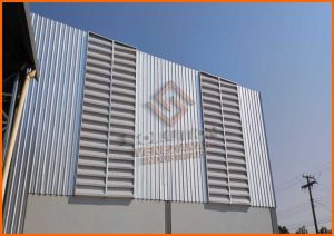 Veneziana Industrial e sua Eficiência Veneziana Industrial e sua Eficiência aliando conforto térmico e qualidade do ar no galpão industrial