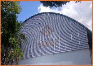 Veneziana Galpão Industrial Veneziana Galpão Industrial, instalação eficiente de venezianas industriais para ventilação e conforto térmico