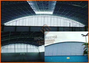 Veneziana para Galpões Industriais Veneziana para Galpões Industriais Iluminação Natural com estrutura em PVC para aproveitamento da luz natural e ventilação eficiente em ambientes industriais.