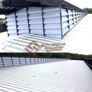 Lanternim para Projetos Lanternim para Projetos - Personalização de Acordo com o Projeto em Aço Galvanizado, ideal para ventilação natural e durabilidade