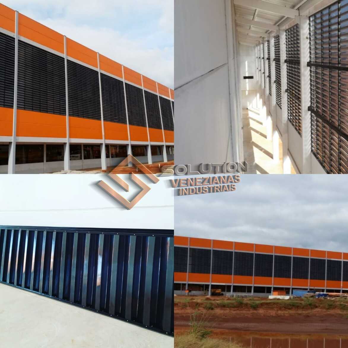 veneziana industrial instalação