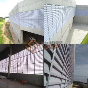 Veneziana Industrial Instalação Considerações Sobre o Design do Edifício