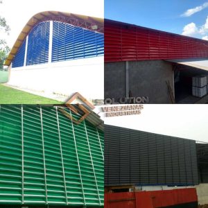 Veneziana Industrial o Design Veneziana Industrial o Design - Materiais Avançados com alta durabilidade e ventilação eficiente