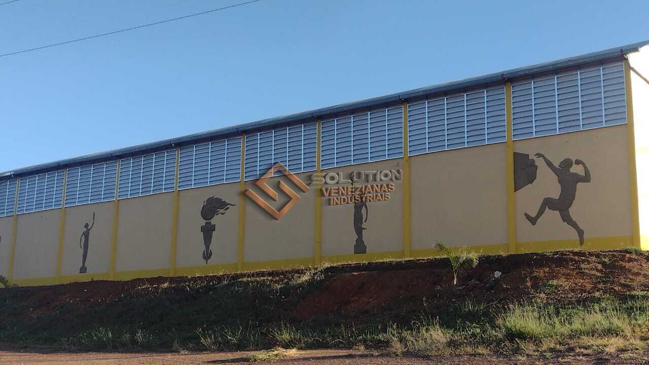 veneziana industrial para ventilação