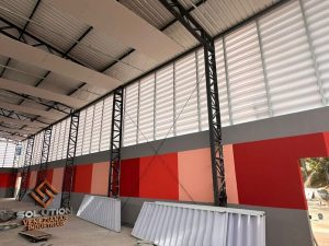 Veneziana Industrial Redefinindo Veneziana Industrial Redefinindo a Indústria com eficiência e ventilação contínua