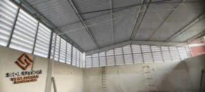 Veneziana Industrial Funcionalidade Superior para ventilação e desempenho térmico