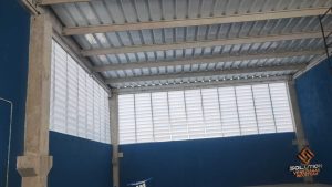 Veneziana Industrial Solução Eficaz Veneziana Industrial Solução Eficaz com ventilação e desempenho para galpões