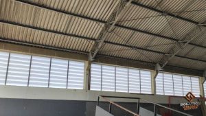 Veneziana Industrial Ótima Iluminação Veneziana Industrial Ótima Iluminação com aproveitamento máximo da luz natural