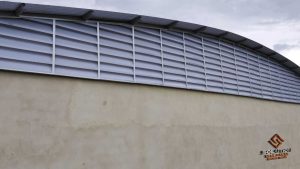 Veneziana Industrial Versatilidade Uso da Veneziana Industrial com versatilidade e flexibilidade de instalação