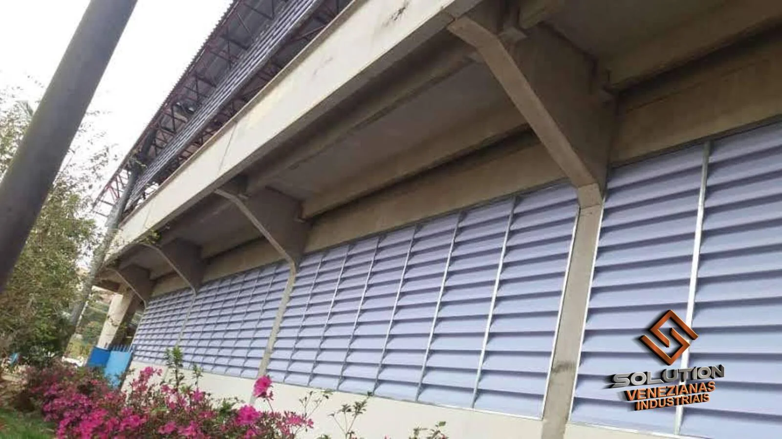 veneziana industria circulação de ar