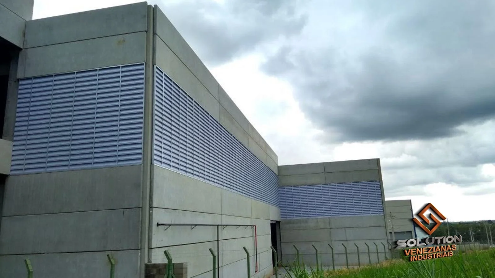 veneziana industria circulação de ar