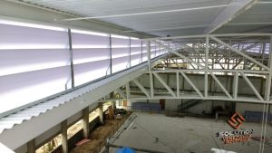 Lanternim em Projetos de Construção para iluminação natural e ventilação industrial eficiente