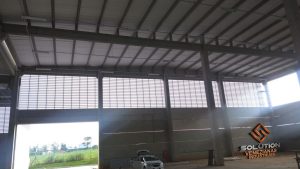 Veneziana Industrial Luz de Qualidade para galpões com iluminação natural eficiente