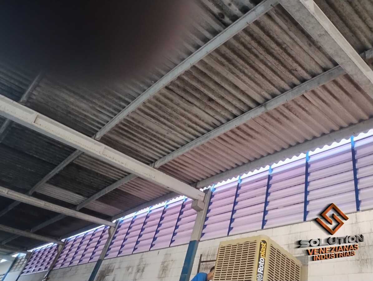 veneziana industrial instalação fácil