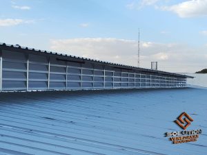 Lanternim Ventilação Eficiente Lanternim Ventilação Eficiente Eliminação de Calor Excessivo em galpões industriais