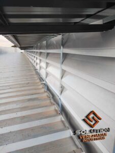 Lanternim Impacto Térmico com ventilação e conforto em galpões industriais
