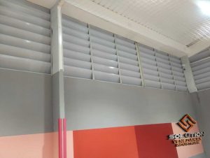 Veneziana Industrial para Melhoria Impacto da Veneziana Industrial para Melhoria na ventilação e eficiência industrial