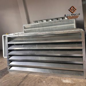 Veneziana Industrial Design Robusto Veneziana Industrial Design Robusto para máxima resistência e ventilação eficiente