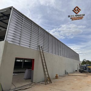 Veneziana Industrial Eficiência Total Veneziana Industrial Eficiência Total para ventilação e desempenho industrial