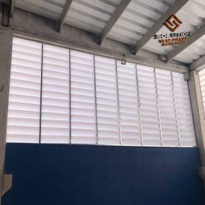 Veneziana Industrial para comércios Melhor ventilação com a Veneziana Industrial para comércios