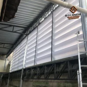 Veneziana Industrial Mais Resistência Veneziana Industrial Mais Resistência da Solution para ambientes industriais severos