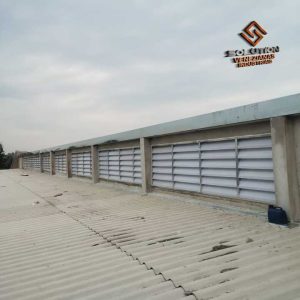 Veneziana Industrial Mais Conforto Veneziana Industrial Mais Conforto com redução do calor e ventilação eficiente