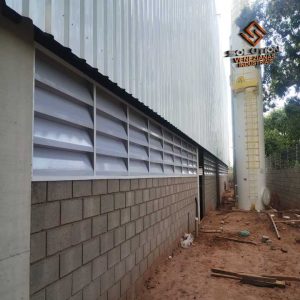 Venezianas Industriais para Fábricas com benefícios ambientais e sustentabilidade