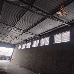 Venezianas Industriais Reduzem Custos Venezianas Industriais Reduzem Custos com ventilação e conforto térmico eficiente