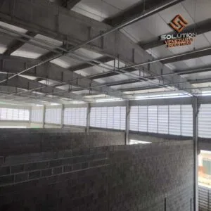 Venezianas Industriais Menos Calor com ventilação natural para galpões industriais