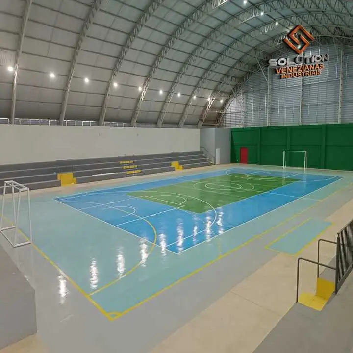 venezianas industriais em ginásios