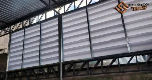 Veneziana Industrial Clima Perfeito A Qualidade da Veneziana Industrial Clima Perfeito da Solution para conforto térmico e ventilação eficiente