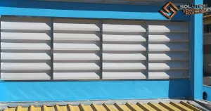 Veneziana Industrial Menos Umidade Veneziana Industrial Menos Umidade garantindo melhor ventilação e conforto térmico
