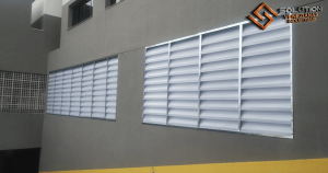 Veneziana Industrial Ar Mais Fresco Veneziana Industrial Ar Mais Fresco para ventilação natural eficiente