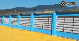 Veneziana Industrial Em Destaque no seu Projeto com Ventilação e Estética